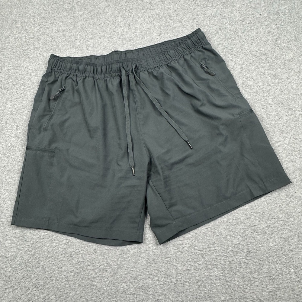WILLIT Outdoor Hiking Shorts Women's XL Sun Protection 5" Inseam Gray